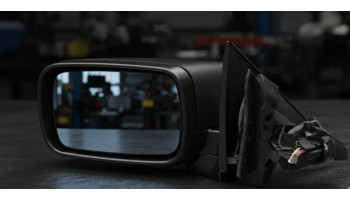 Дзеркало зовнішнє ліве BMW 3 (E46), SDN / універсал, 06.98-09.01