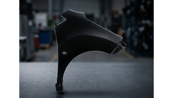 Крило переднє праве , CHEVROLET SPARK (M300), 01.10-12.16