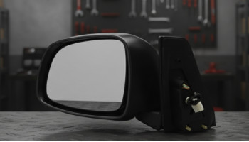 Дзеркало зовнішнє ліве , 5 пінів , FIAT SEDICI (FY/GY), 03.06-12.12
