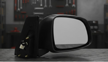 Дзеркало зовнішнє праве , 5 пінів , FIAT SEDICI (FY/GY), 03.06-12.12
