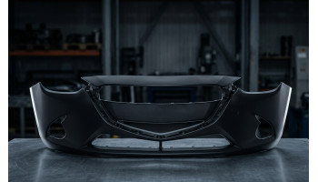Бампер передній , MAZDA 2 (DJ), 07.14-2026