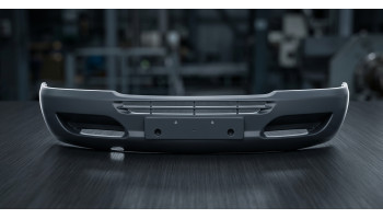 Бампер передній , MERCEDES SPRINTER 208-414, 04.00-12.02