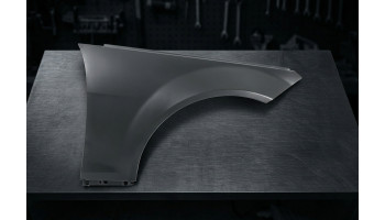Крило переднє праве , MERCEDES C-CLASS (W204), 03.07-03.11