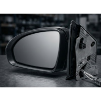 Дзеркало зовнішнє ліве , SMART FORTWO (W451), 01.07-12.14