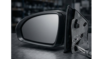 Дзеркало зовнішнє ліве , SMART FORTWO (W451), 01.07-12.14
