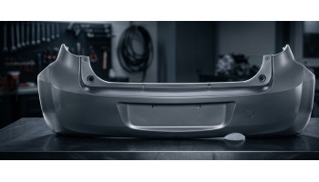 Бампер задній OPEL AGILA (HB), 01.08-01.15