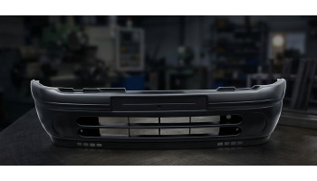 Бампер передній , RENAULT CLIO II (B0/1/2), 09.98-06.01