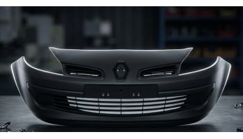 Бампер передній , RENAULT CLIO III (R0/1), 09.05-05.09