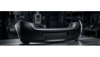Бампер задній TOYOTA YARIS (XP90) HB, 03.09-03.11