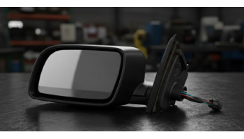 Дзеркало зовнішнє ліве VOLKSWAGEN POLO (9N), 10.01-04.05