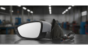 Дзеркало зовнішнє ліве VOLKSWAGEN PASSAT (B7 (36)), 11.10-02.15