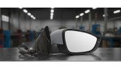 Дзеркало зовнішнє праве VOLKSWAGEN PASSAT (B7 (36)), 11.10-02.15