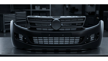 Бампер передній VOLKSWAGEN AMAROK (N817), 01.10- 01.17